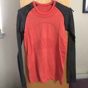 Lululemon swiftly long sleeve. Size 6